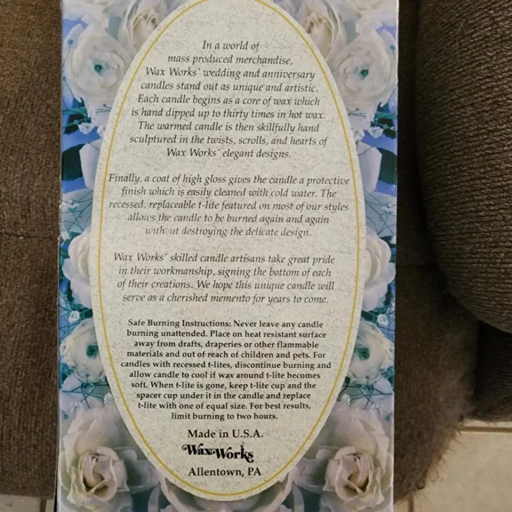 25th Anniversary Candle